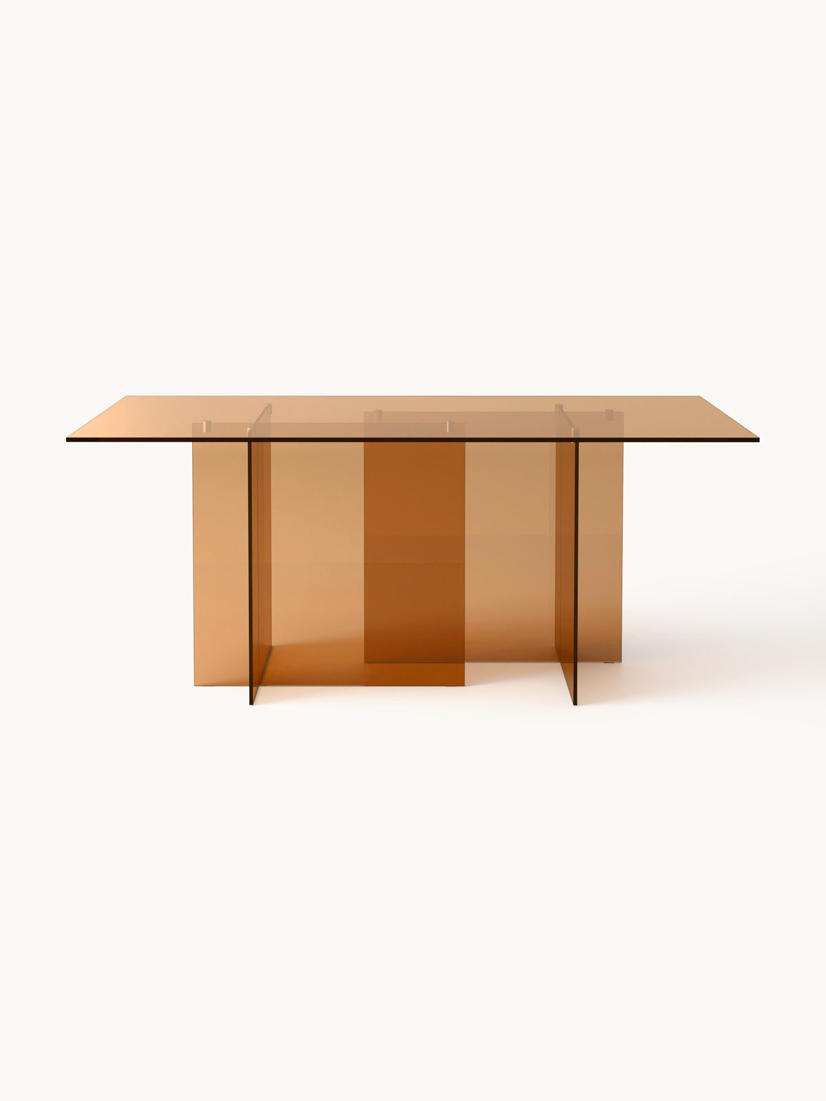 Anouheim Glass Dining Table, 180 x 90 cm