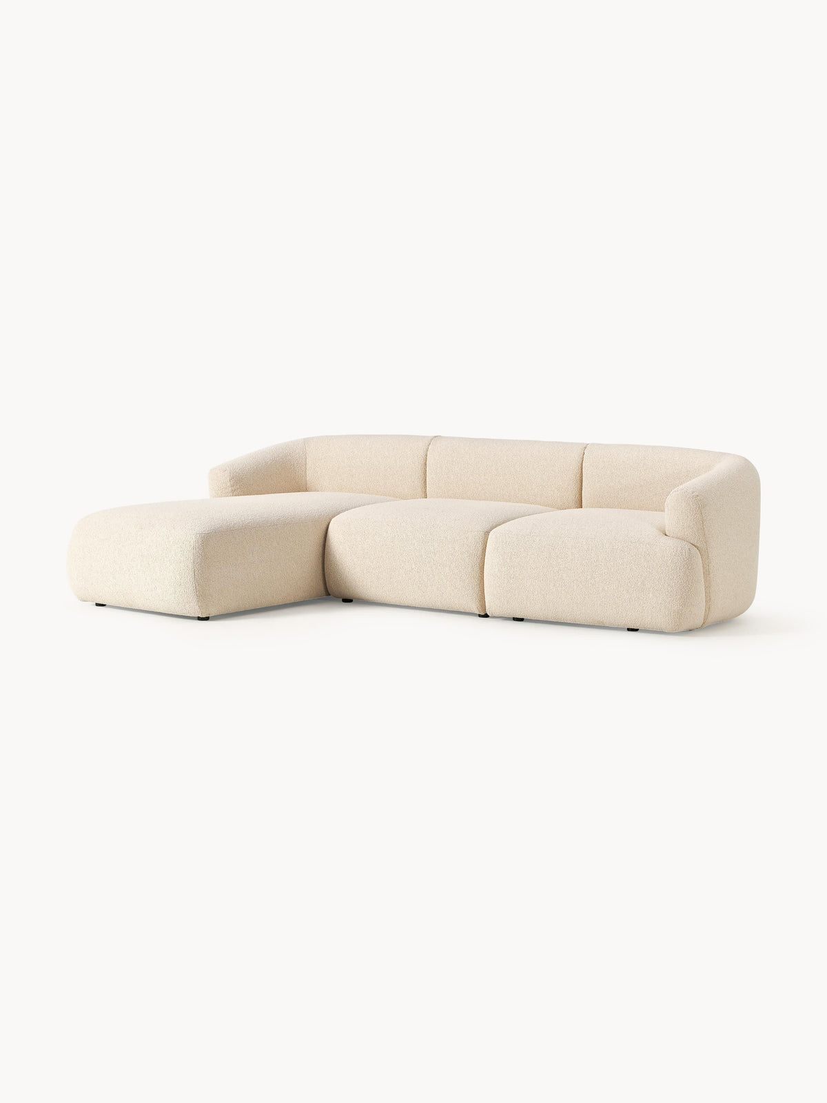 Fiorbach Modular Corner Sofa (3-Seater) in Bouclé