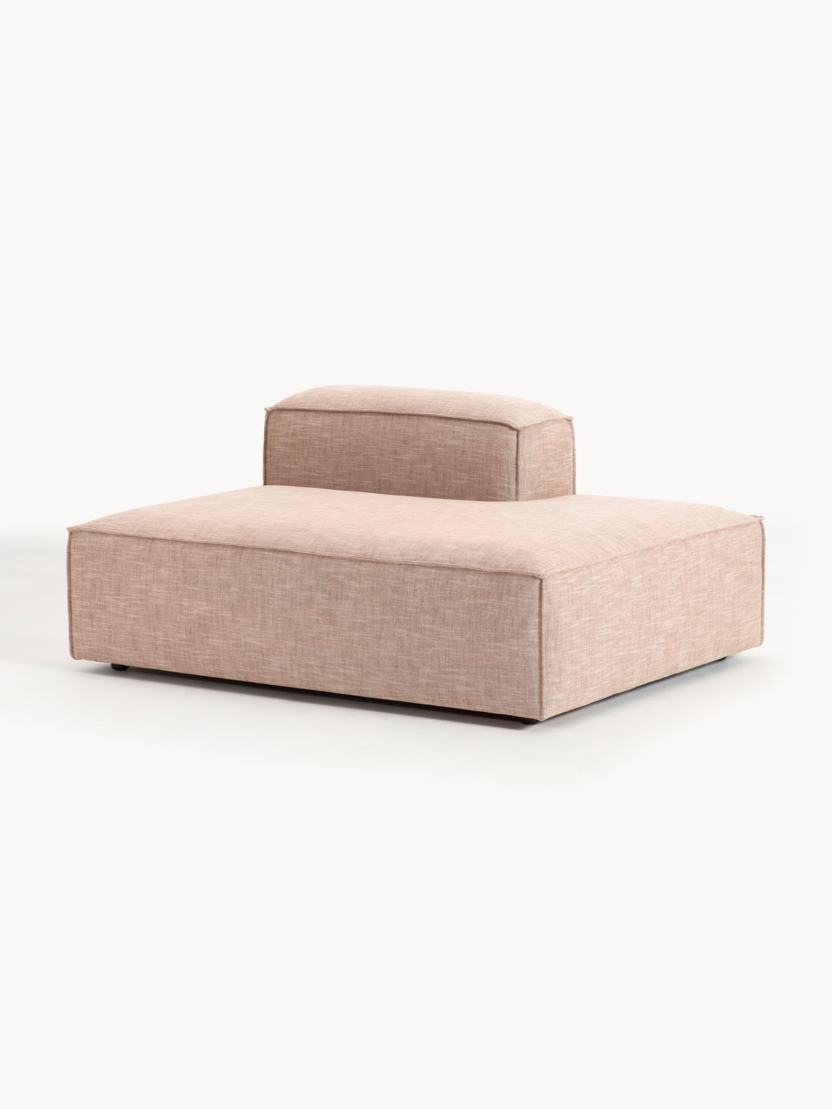 Lenfeld Linen Blend Ottoman Module