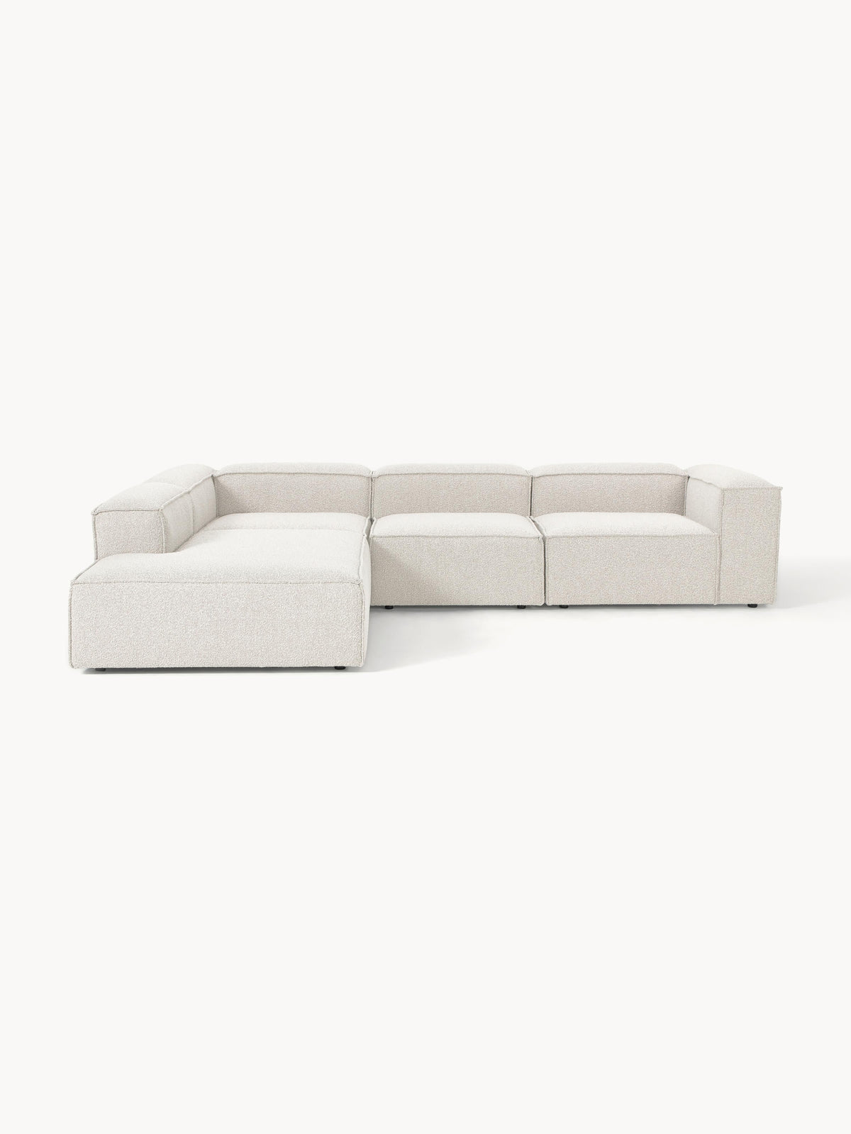 Lenfeld Modular XL Corner Sofa (4-Seater) in Bouclé