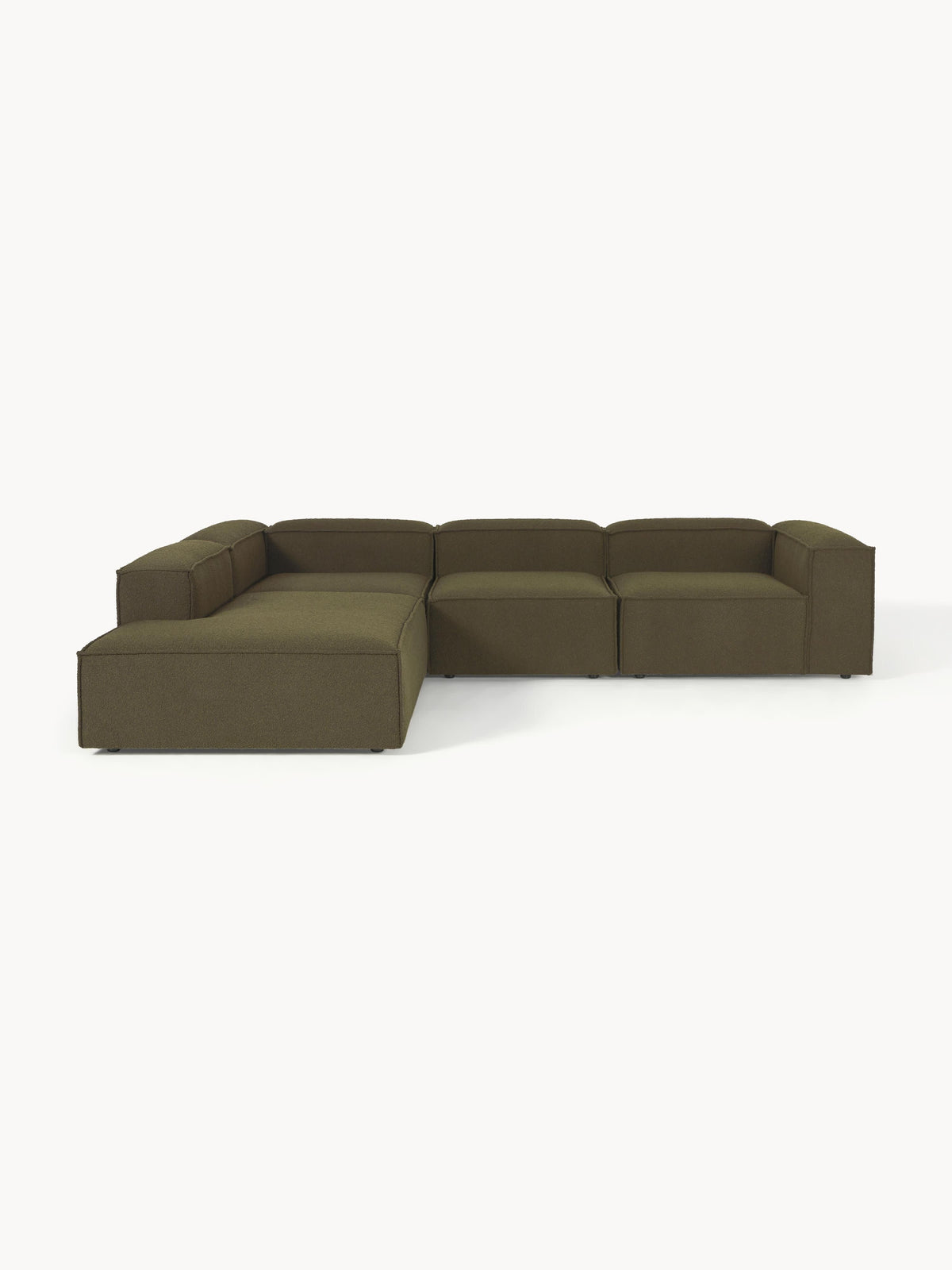 Lenfeld Modular XL Corner Sofa (4-Seater) in Bouclé