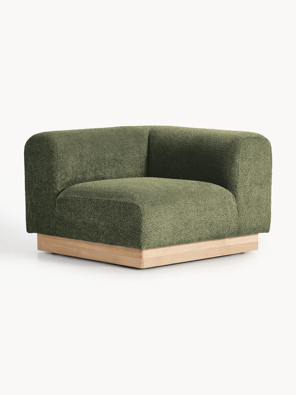 Natburgh Teddy Bouclé Corner Module