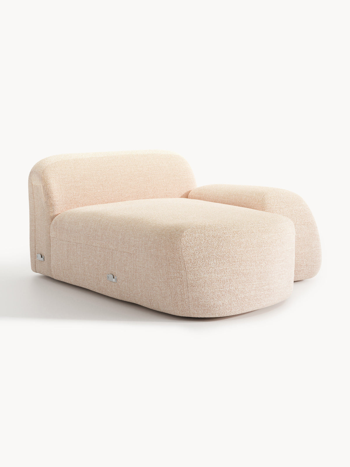 Wolkrath Chaise Corner Module in Bouclé