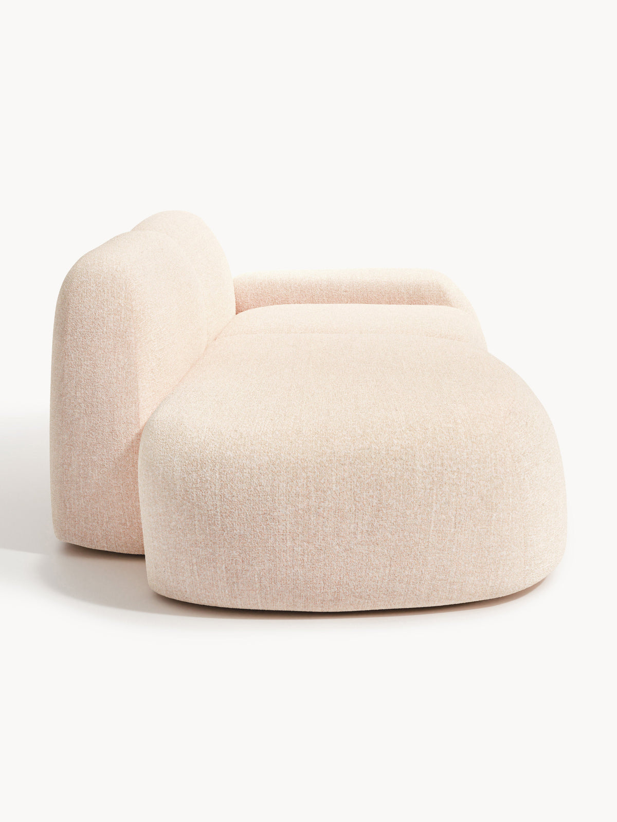 Wolkrath Modular Chaise in Bouclé (3-Seater)