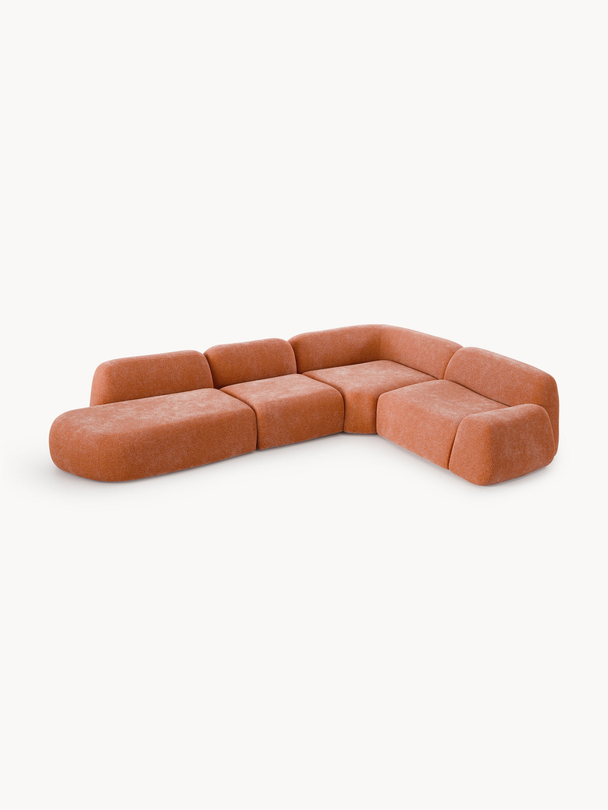 Wolkrath XL Modular Corner Sofa with Chaise Longue