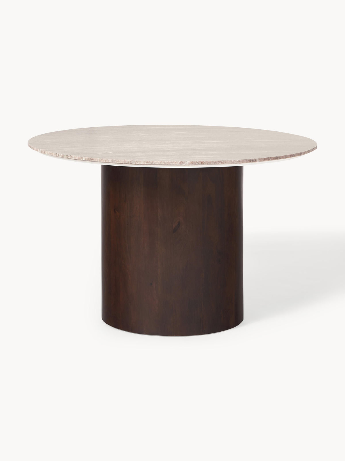 Abbthal Marble Round Dining Table, Ø 120 cm