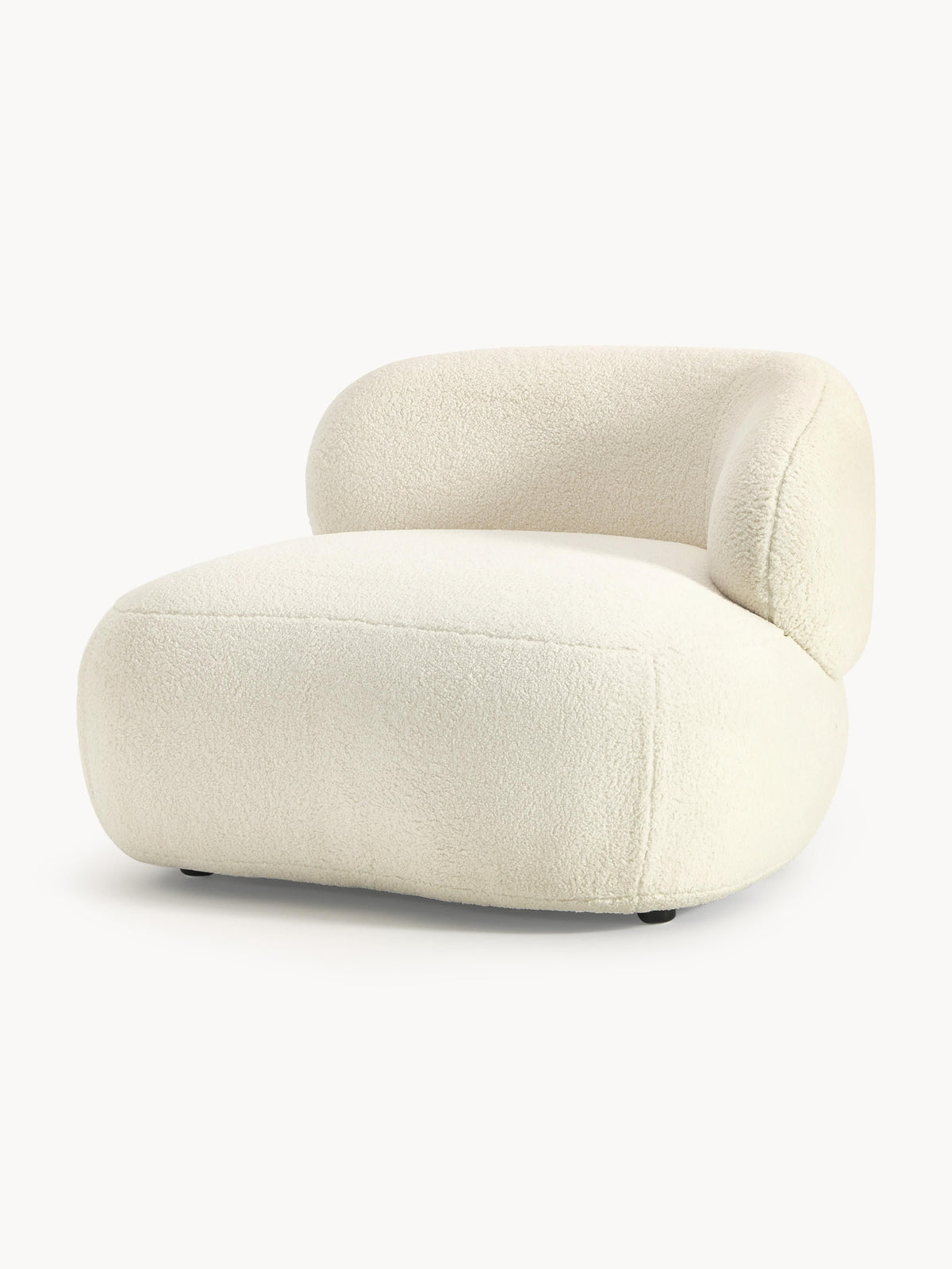 Albruck Lounge Chair in Teddy Fur