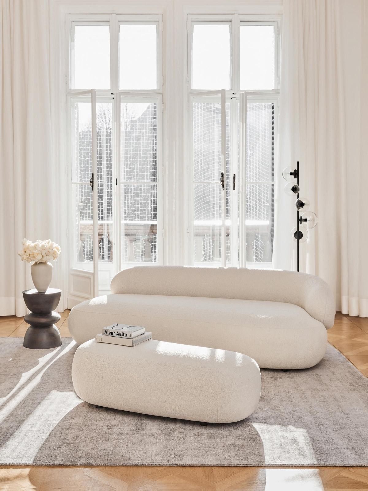 Albruck Sofa in Teddy, 3-Seater