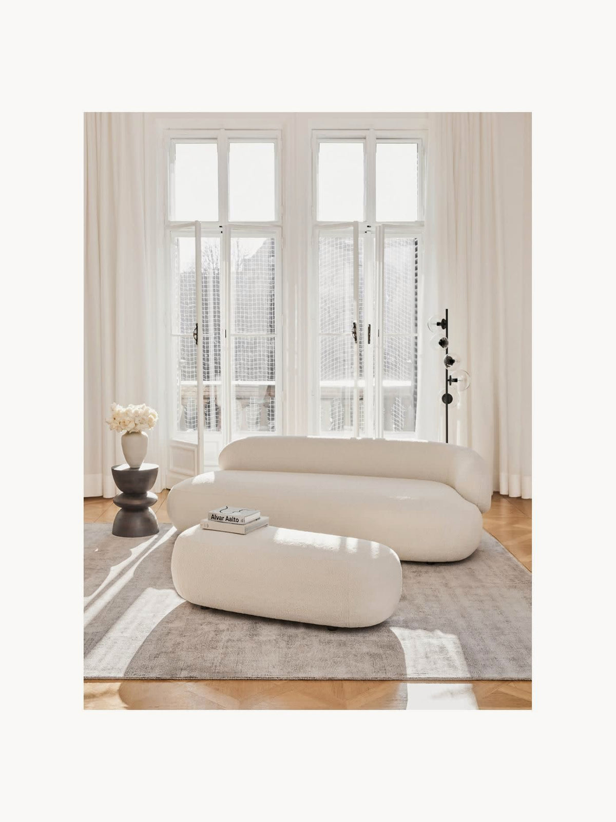 Albruck Sofa in Teddy, 3-Seater