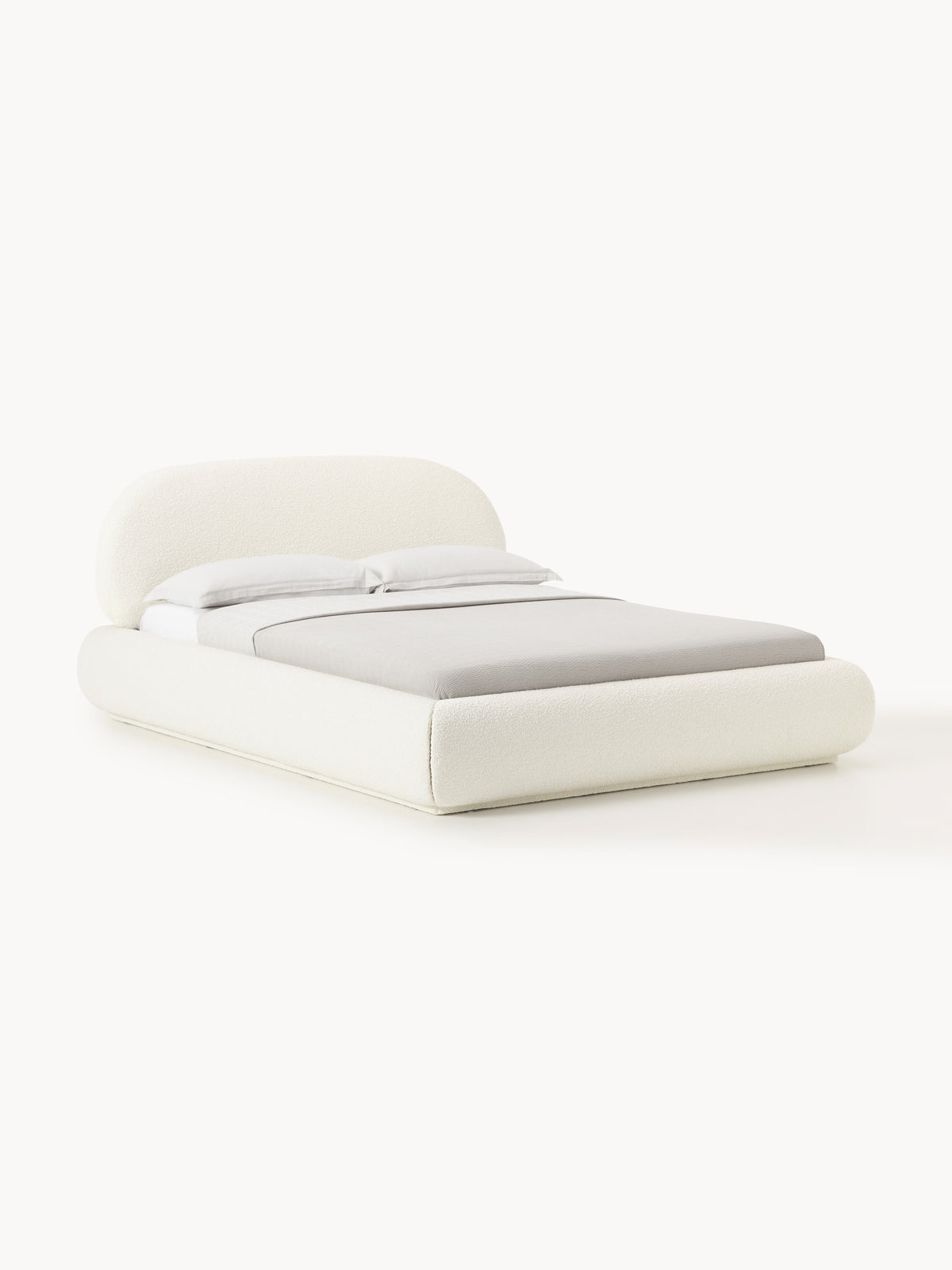 Albruck Upholstered Bouclé Bed