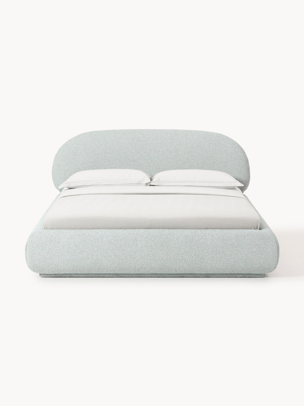 Albruck Upholstered Bouclé Bed
