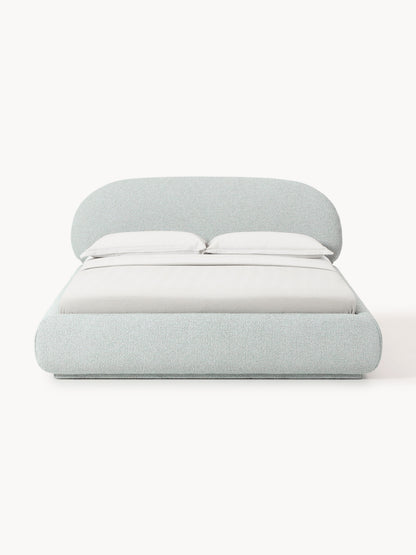 Albruck Upholstered Bouclé Bed