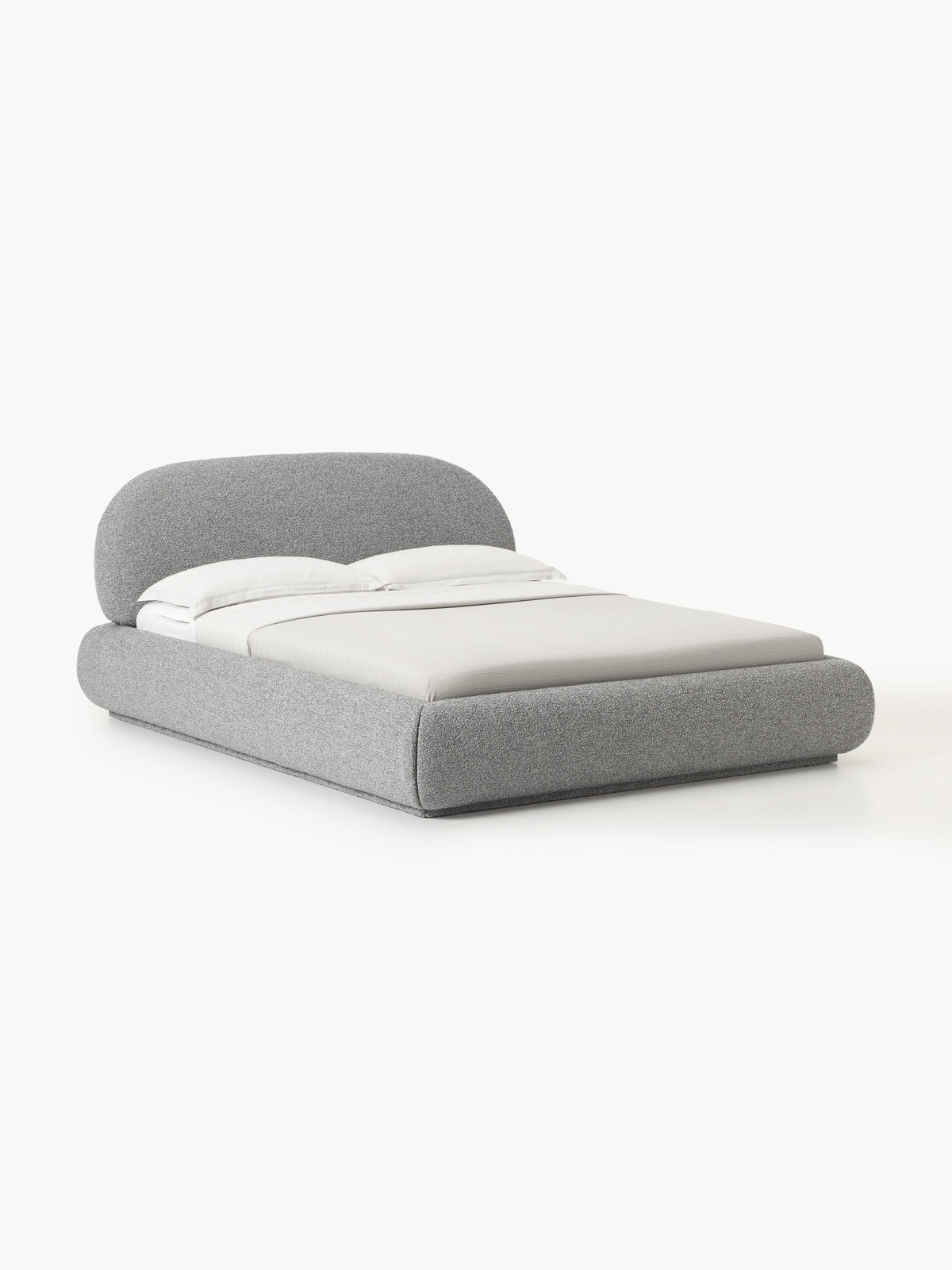 Albruck Upholstered Bouclé Bed