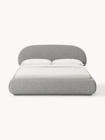 Albruck Upholstered Bouclé Bed