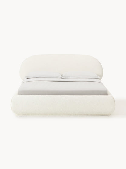 Albruck Upholstered Bouclé Bed