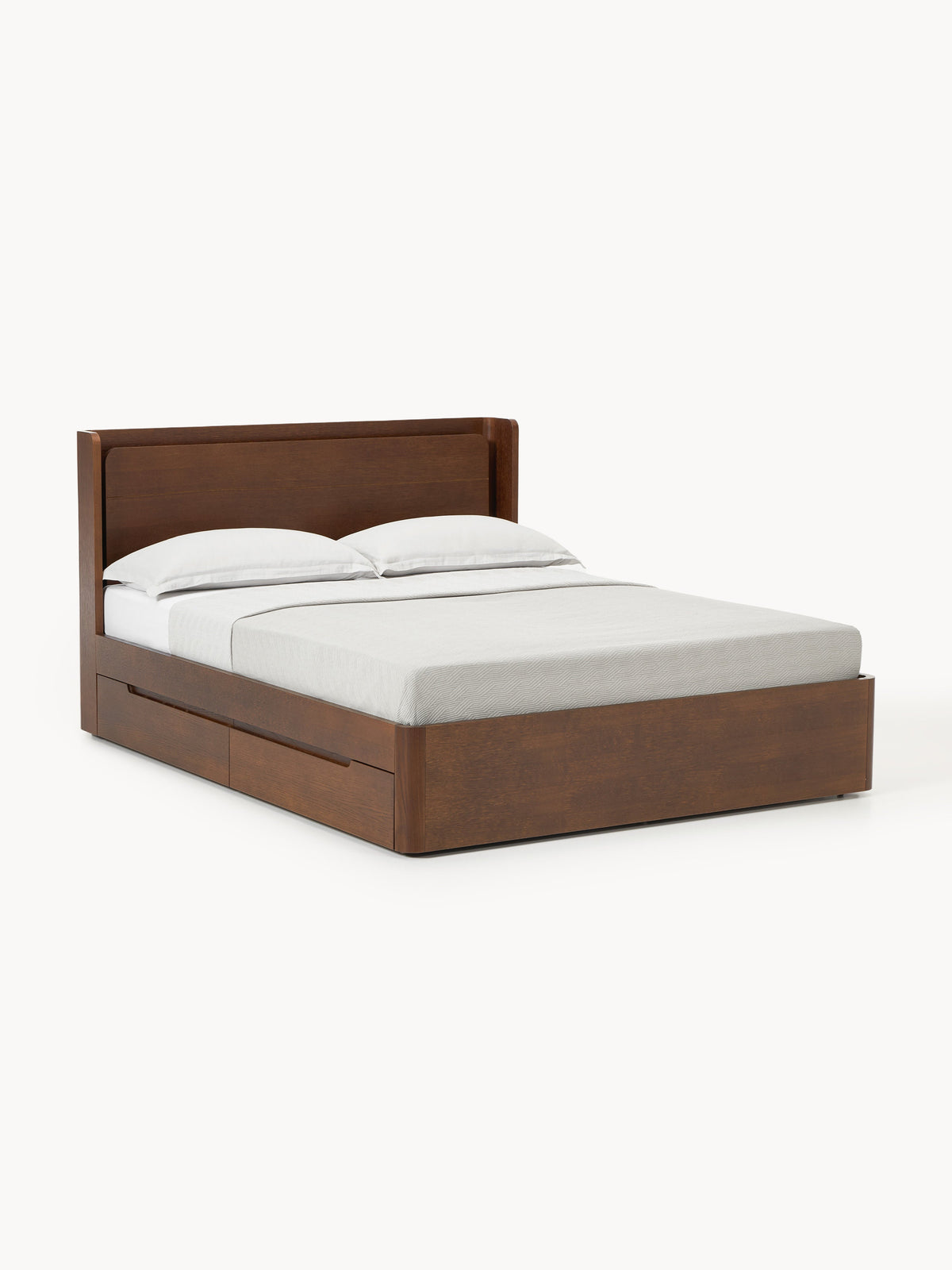 Alowinkel Bed with Drawers, Wooden
