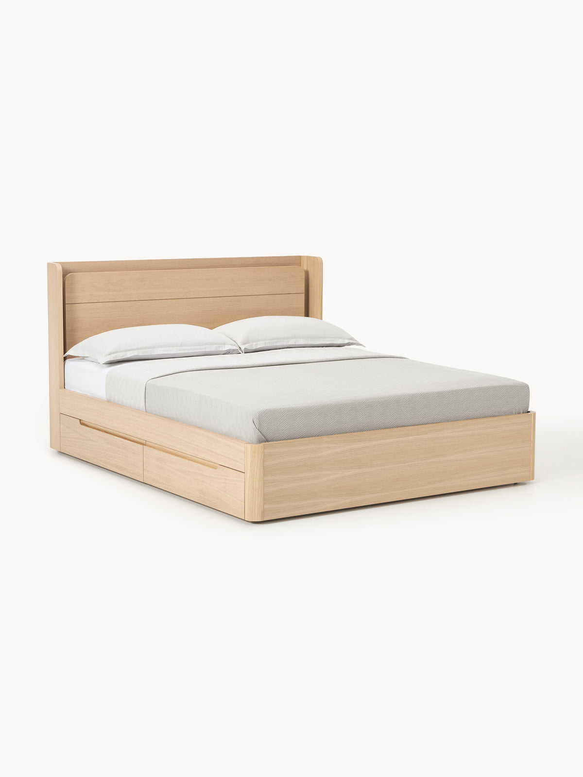 Alowinkel Bed with Drawers, Wooden