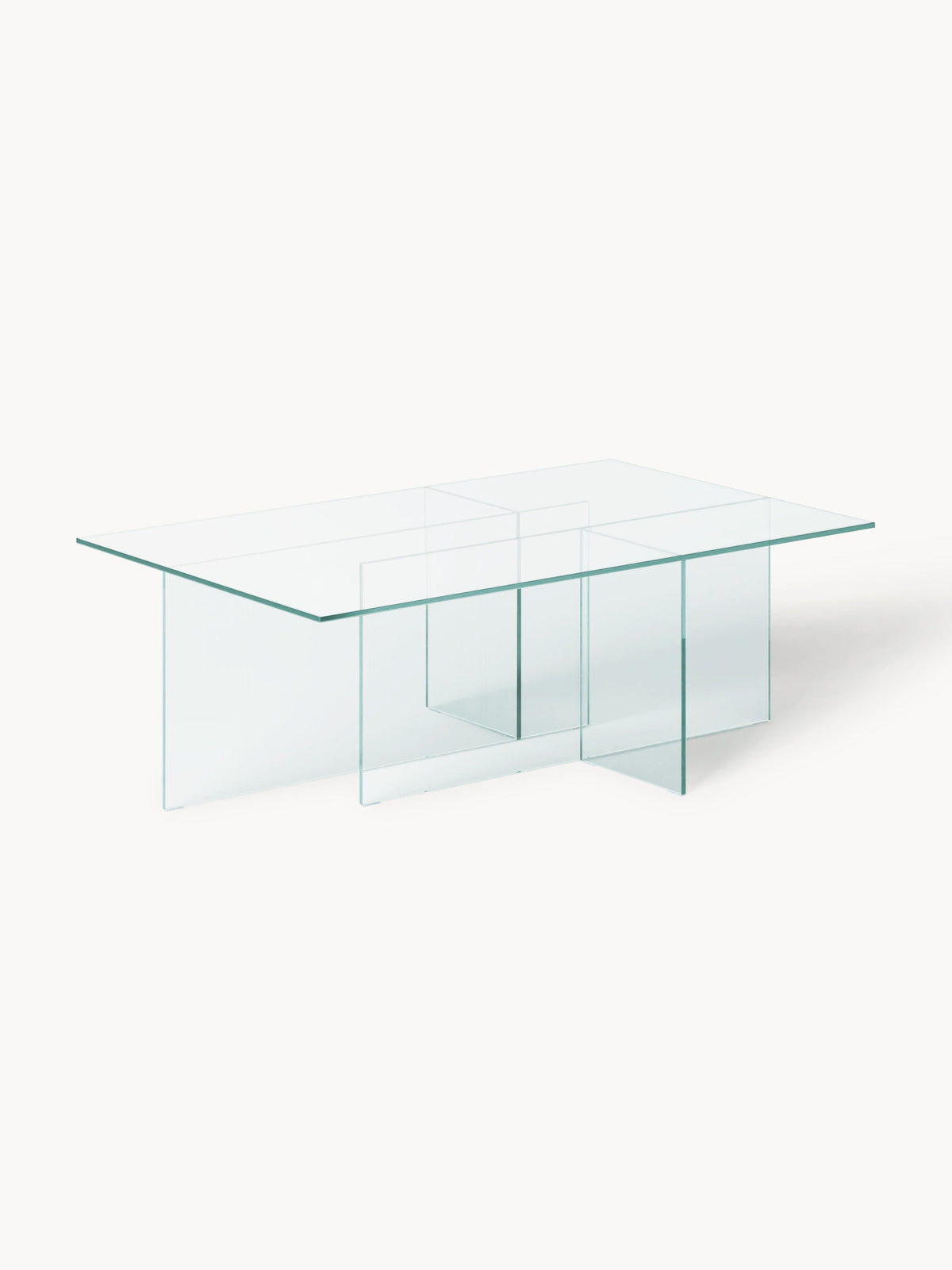 Anouheim Glass Coffee Table, W 102 cm