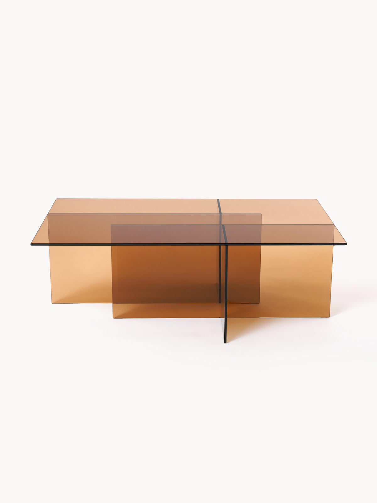 Anouheim Glass Coffee Table, W 102 cm