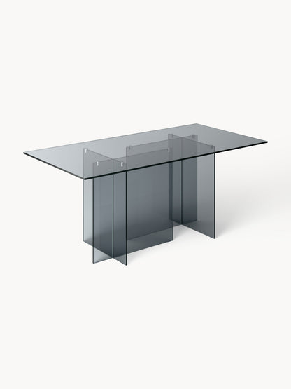 Anouheim Glass Dining Table, 180 x 90 cm