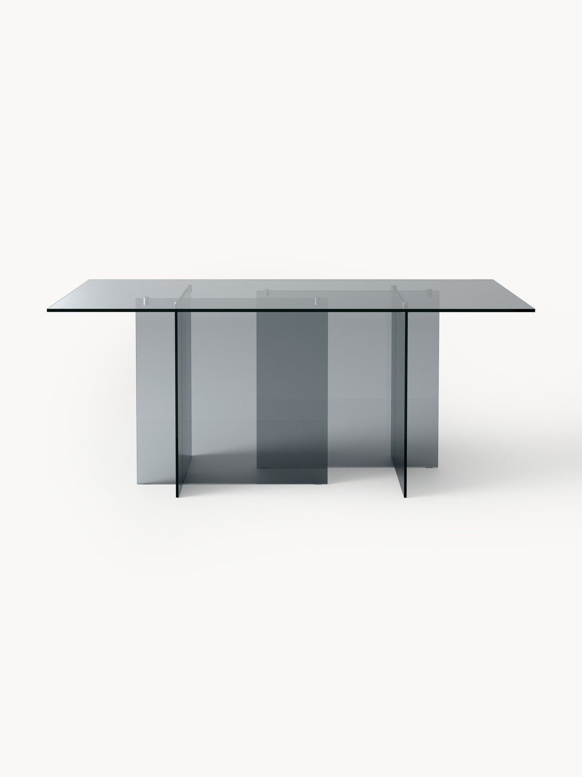 Anouheim Glass Dining Table, 180 x 90 cm