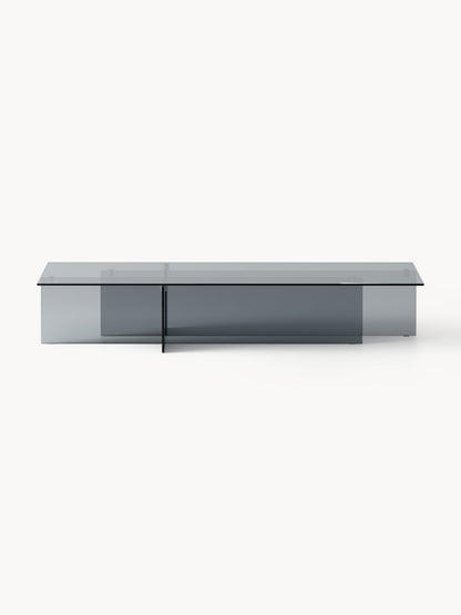 Anouheim Large Coffee Table in Glass, W 160 cm
