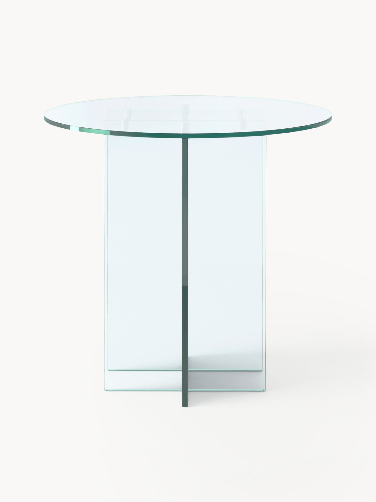 Anouheim Round Glass Dining Table, in Various Sizes