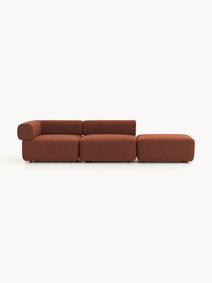 Antlingen Bouclé Modular Ottoman