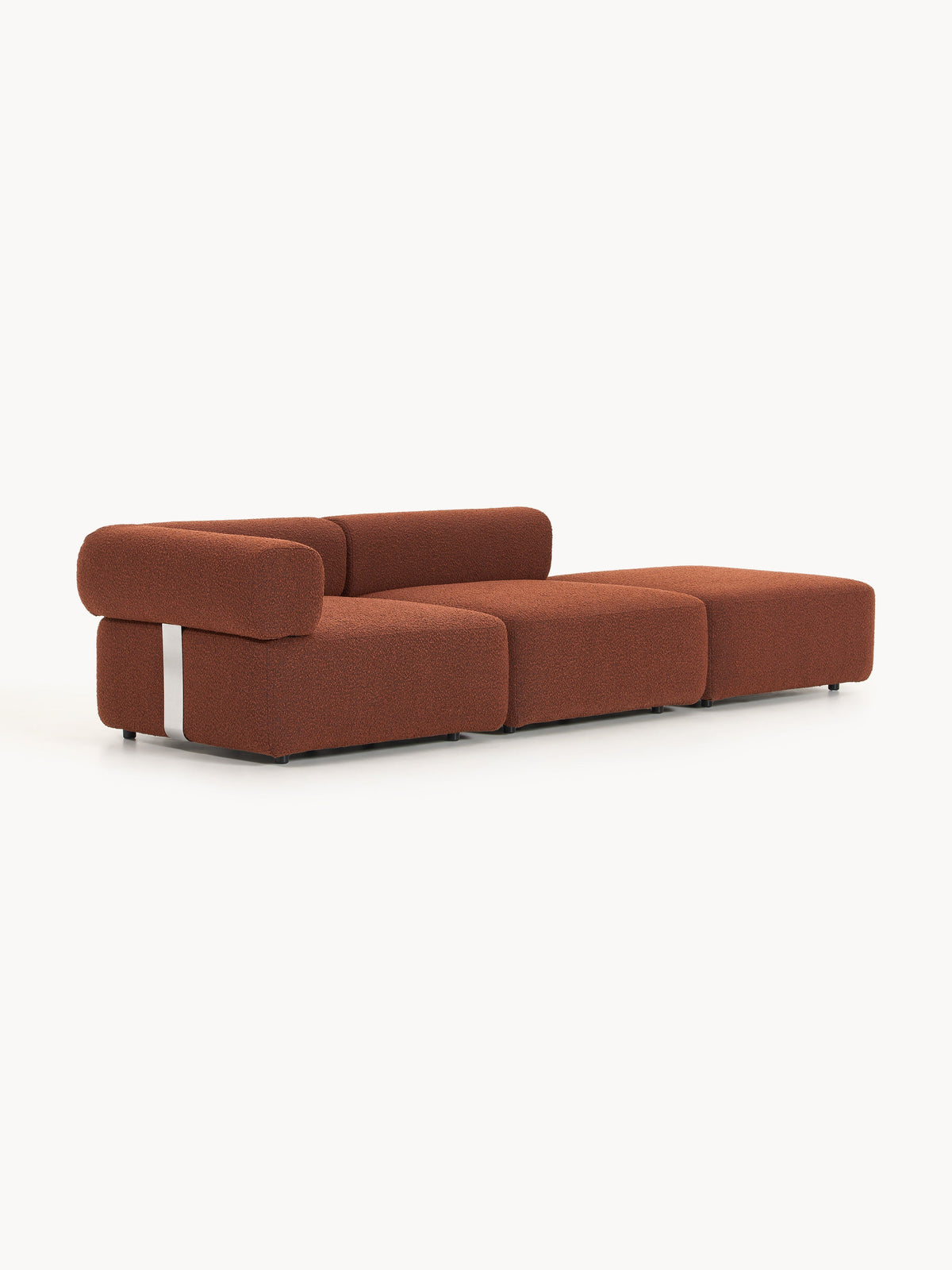 Antlingen Bouclé Modular Ottoman