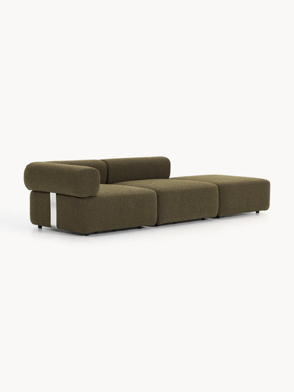 Antlingen Bouclé Modular Ottoman