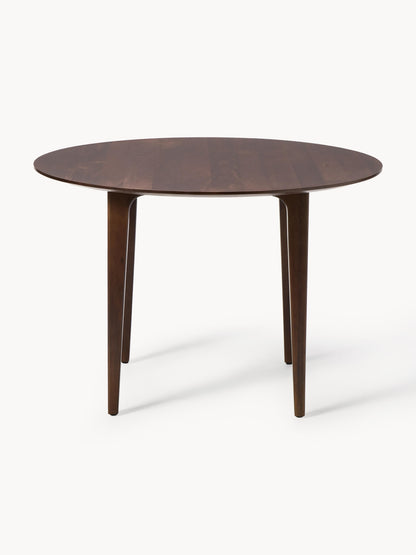 Archdiek Round Dining Table in Mango Wood, Ø 110 cm