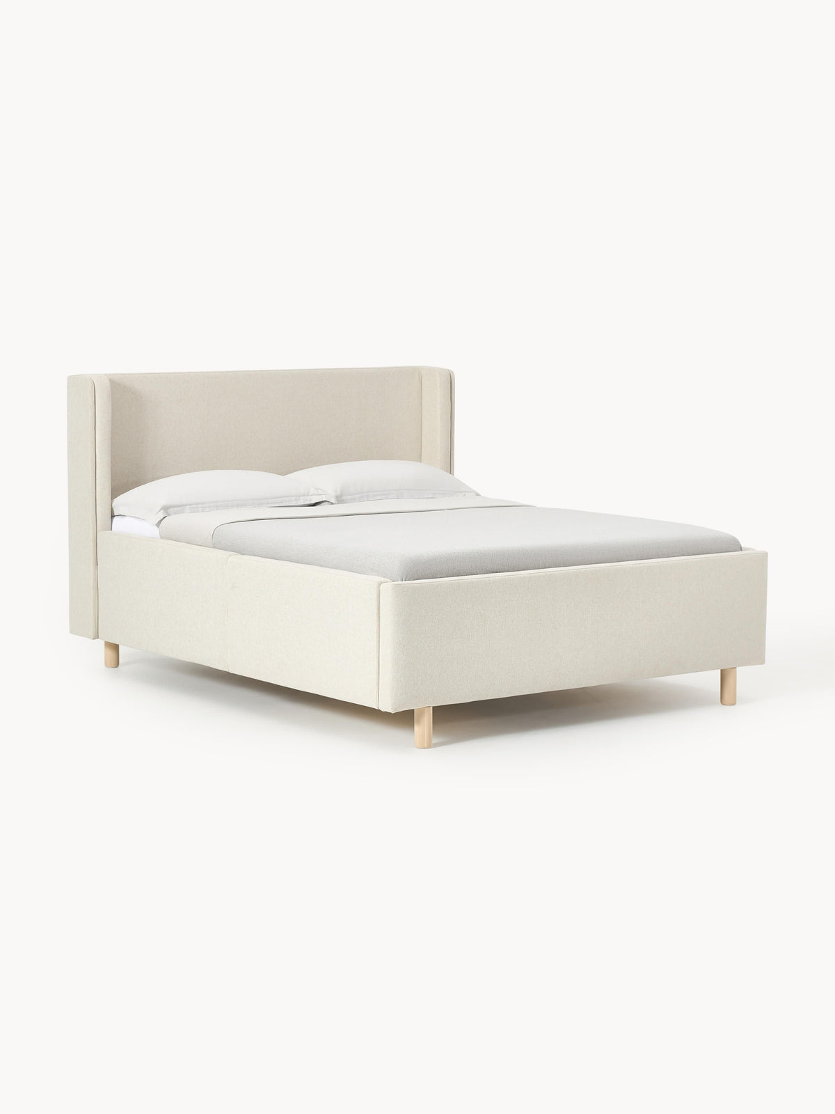 Archsteen Upholstered Bed with Drawers