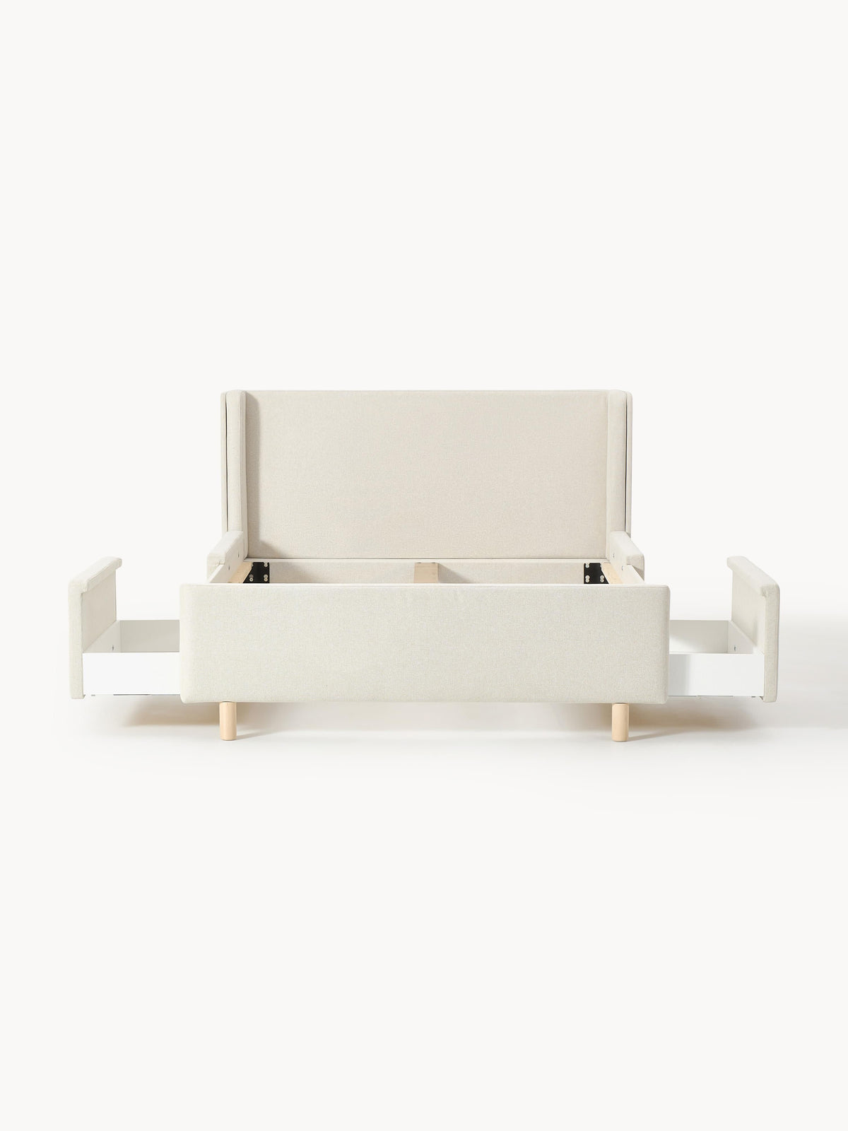 Archsteen Upholstered Bed with Drawers