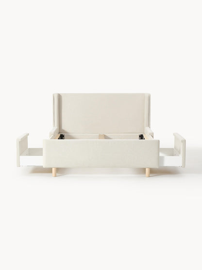 Archsteen Upholstered Bed with Drawers