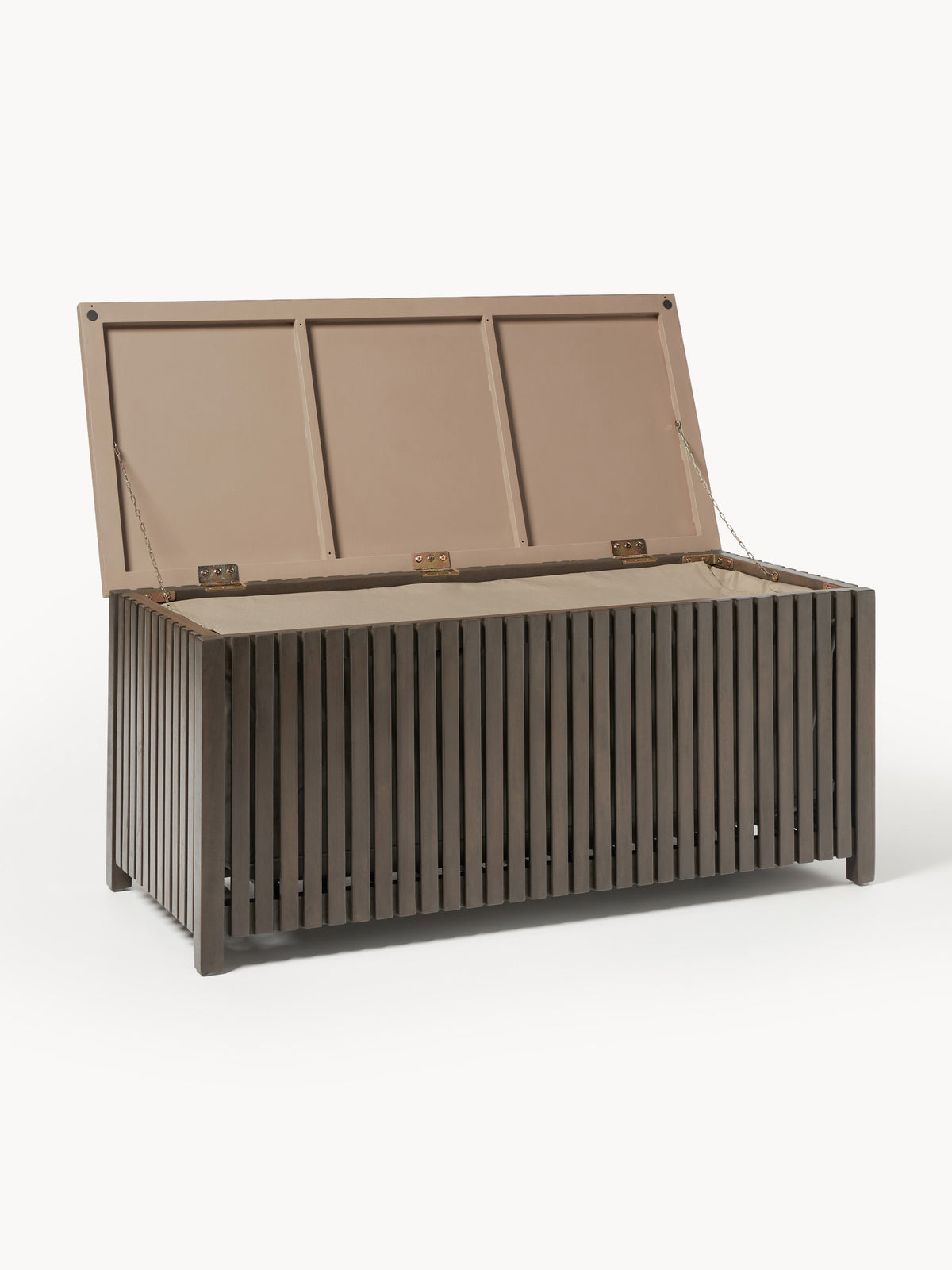 Arkfelde Acacia Wood Garden Storage Box with Insert, W 129 cm