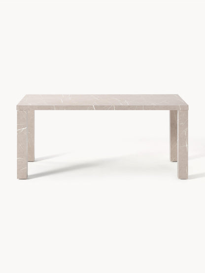 Carlsiek Marble Look Dining Table, 180 x 90 cm