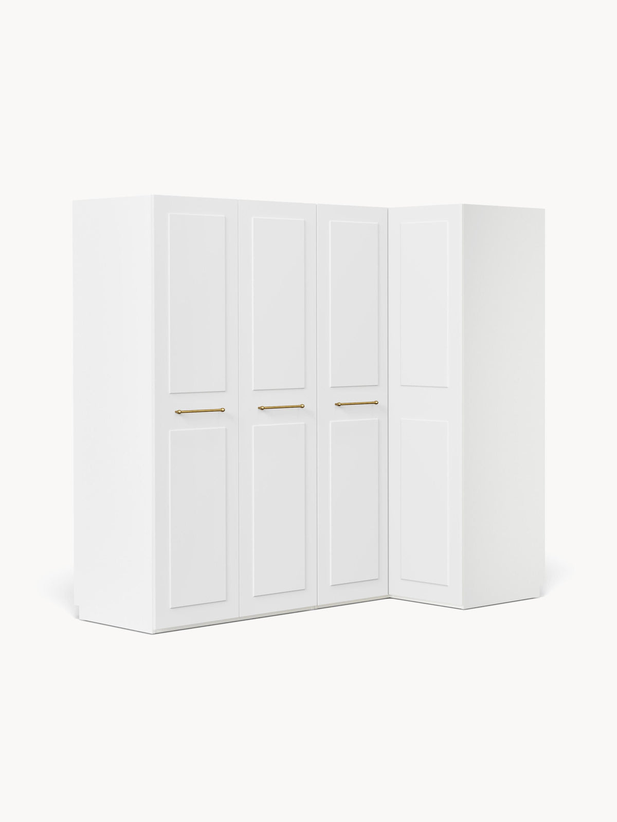 Charlwiese Modular Corner Wardrobe, 215 cm Wide, in Various Sizes