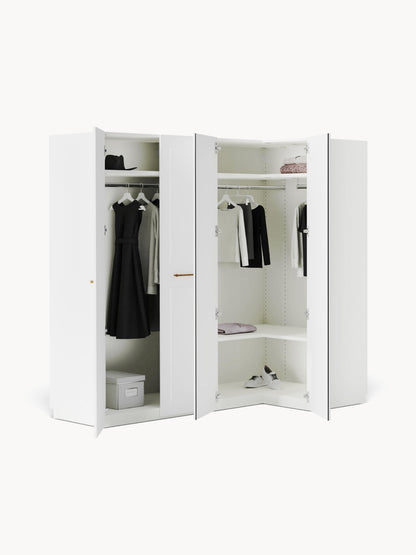 Charlwiese Modular Corner Wardrobe, 215 cm Wide, in Various Sizes