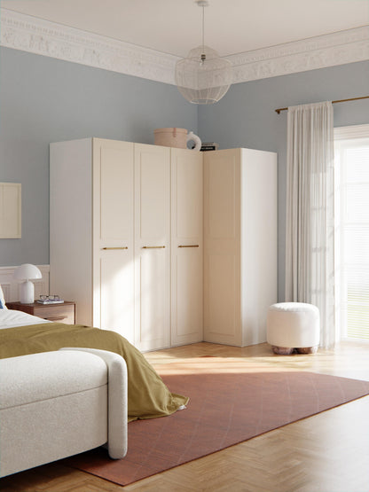 Charlwiese Modular Corner Wardrobe, 215 cm Wide, in Various Sizes