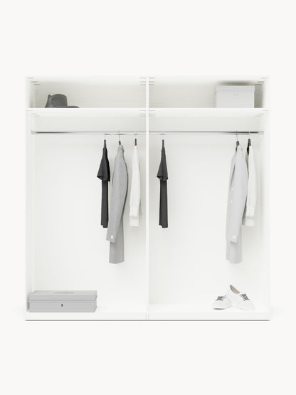 Charlwiese Modular Hinged-Door Wardrobe, 200 cm Wide, in Various Sizes