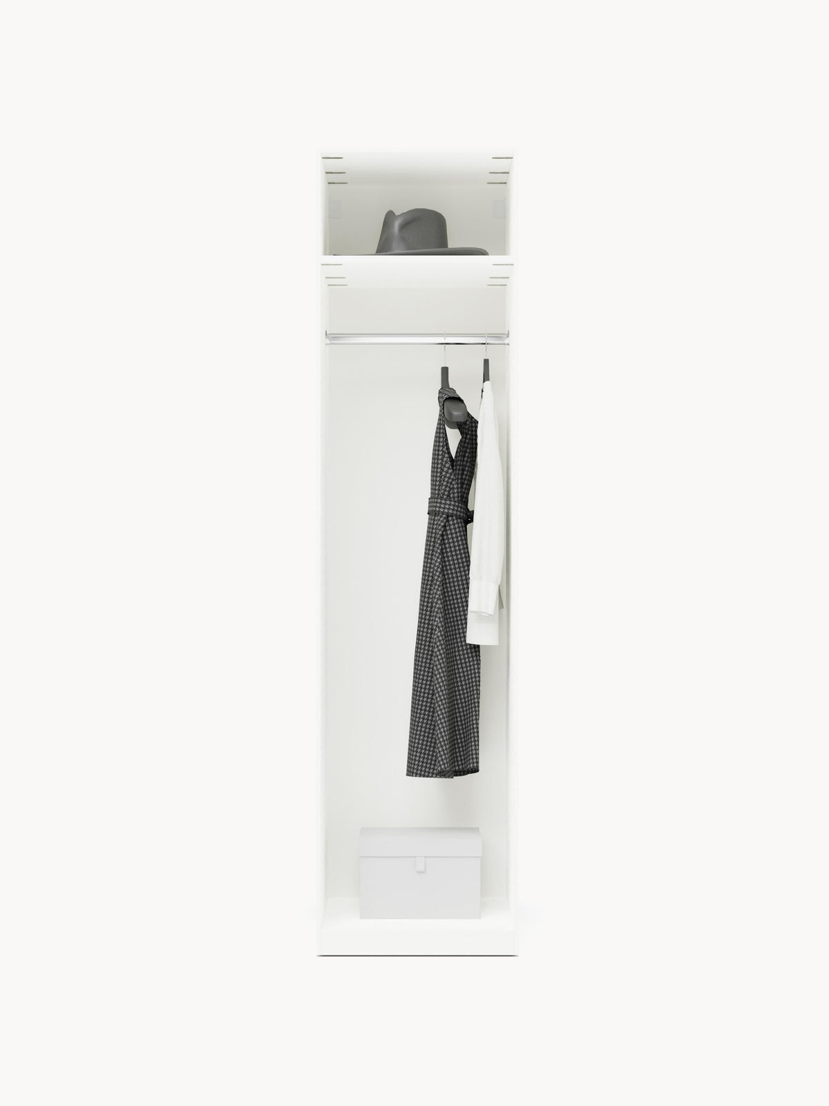 Charlwiese Modular Hinged-Door Wardrobe, 50 cm Wide, in Various Sizes