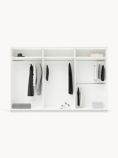 Charlwiese Modular Sliding-Door Wardrobe, 300 cm Wide, in Various Sizes