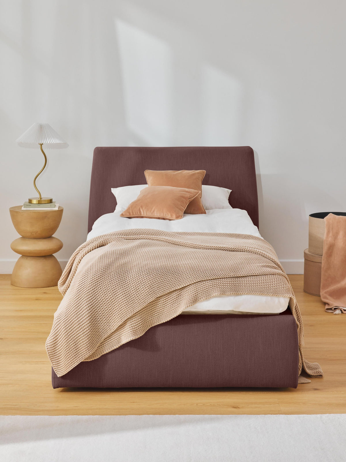 Clovenau Single Bed with Storage