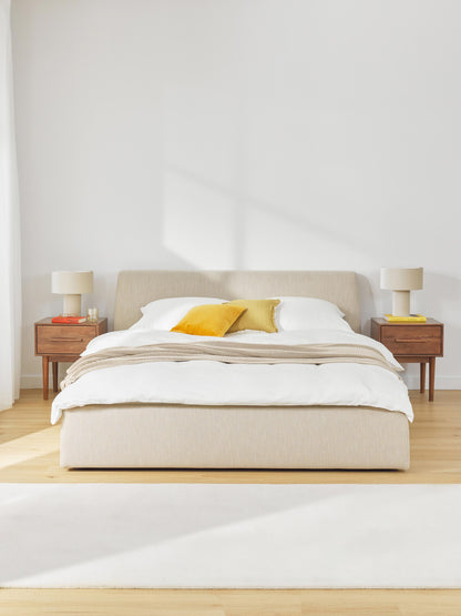 Clovenau Upholstered Storage Bed