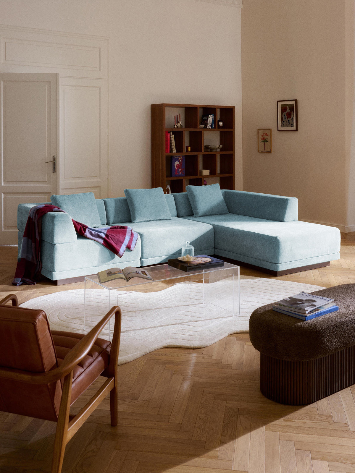 Colbeck Corner Module with Ottoman