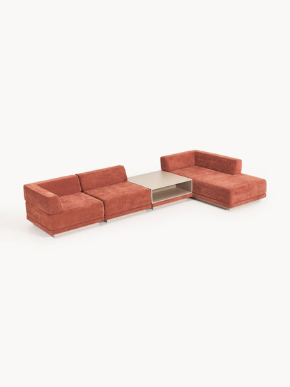 Colbeck Modular Corner Sofa (4-Seater) with Coffee Table