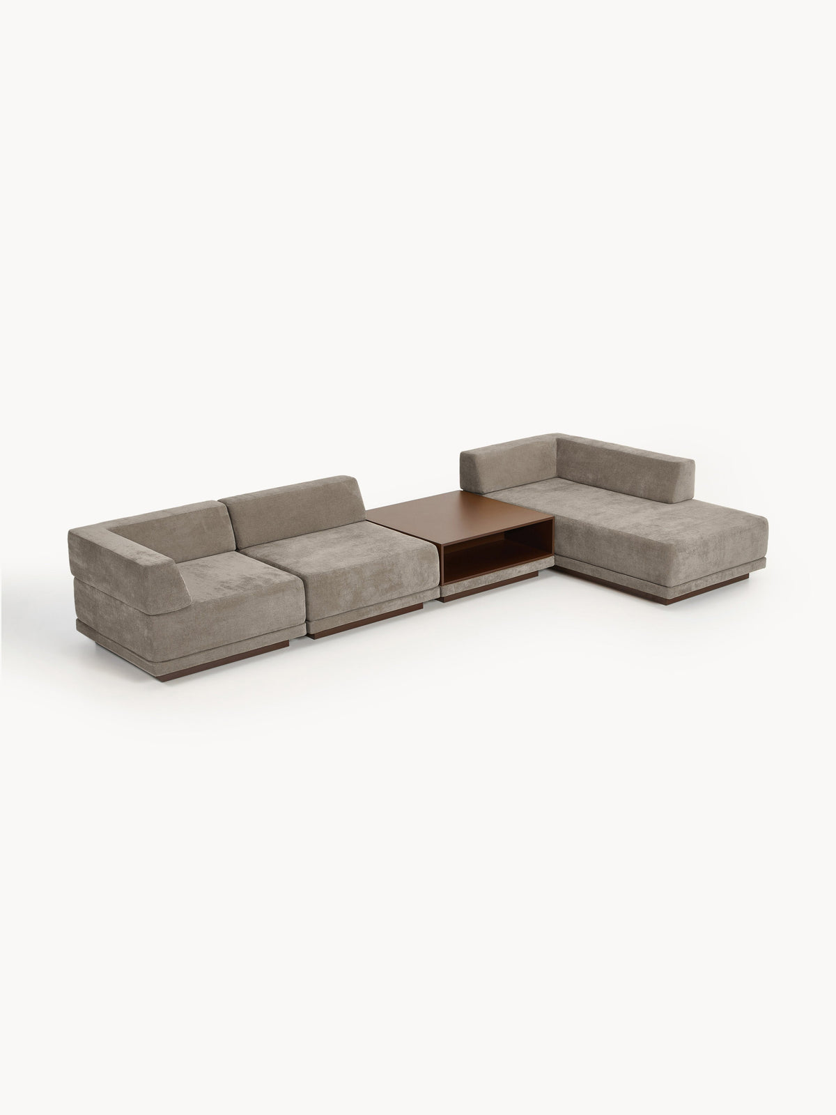 Colbeck Modular Corner Sofa (4-Seater) with Coffee Table