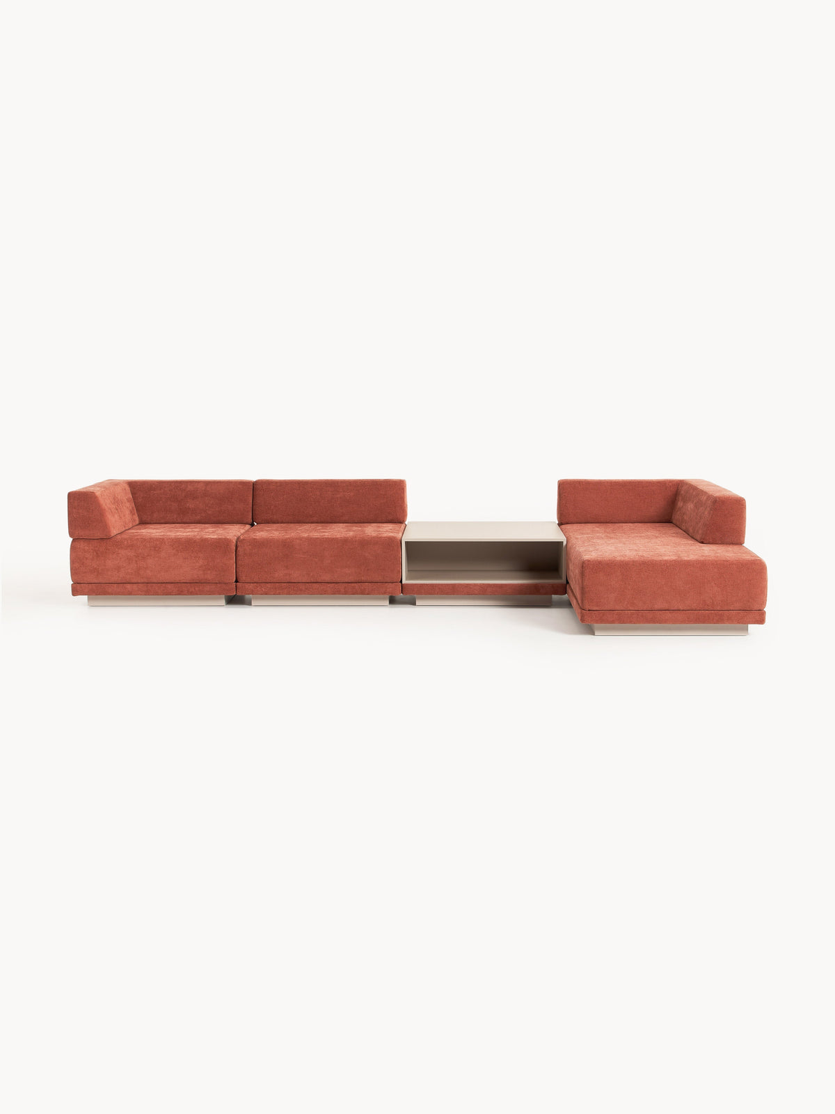 Colbeck Modular Corner Sofa (4-Seater) with Coffee Table