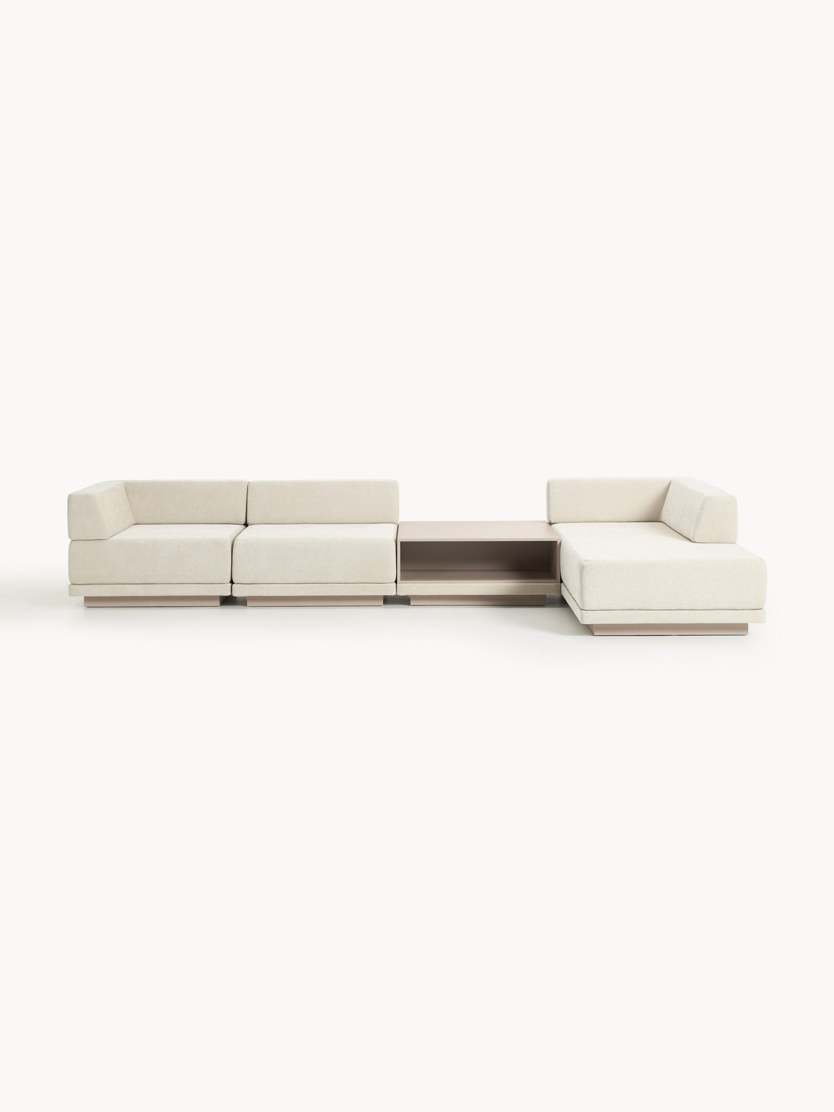 Colbeck Modular Corner Sofa (4-Seater) with Coffee Table