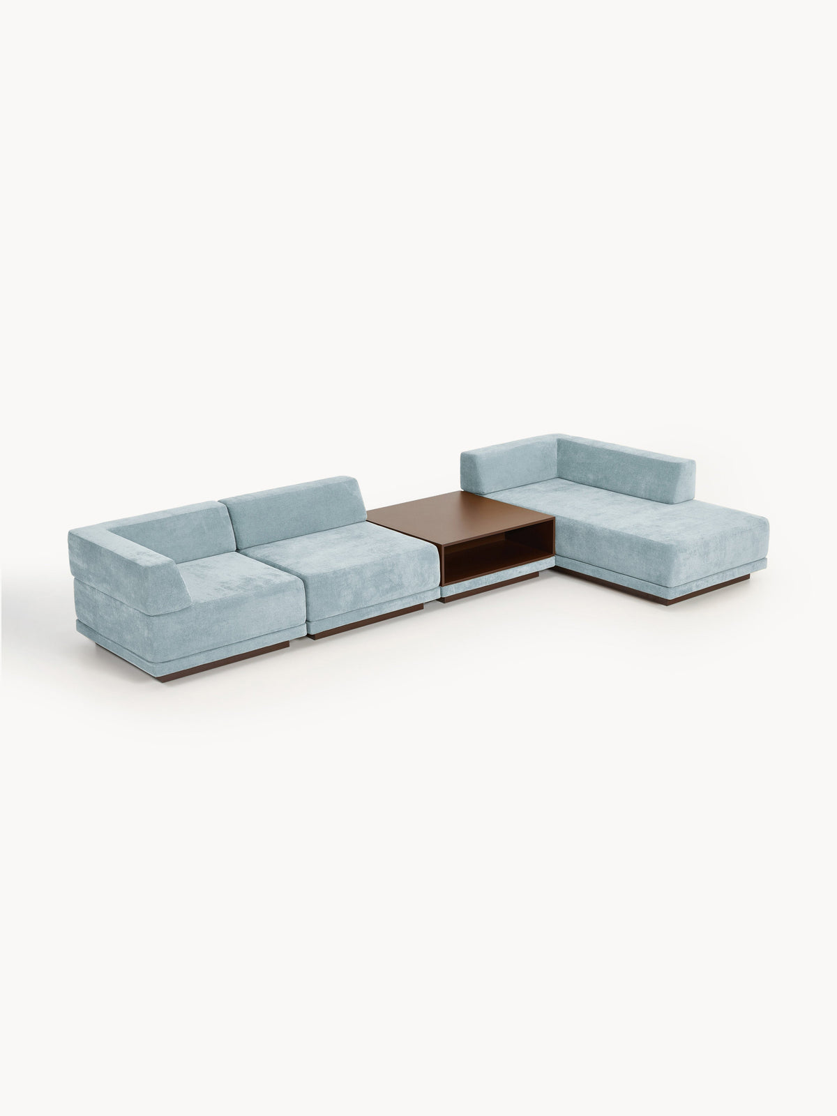 Colbeck Modular Corner Sofa (4-Seater) with Coffee Table
